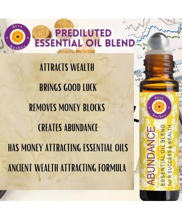 DEVE Herbes Abundance Essential Oil for Success & Wealth 10ml - Boost Prosperity & Fulfillment - Buy Online on GoSupps.com