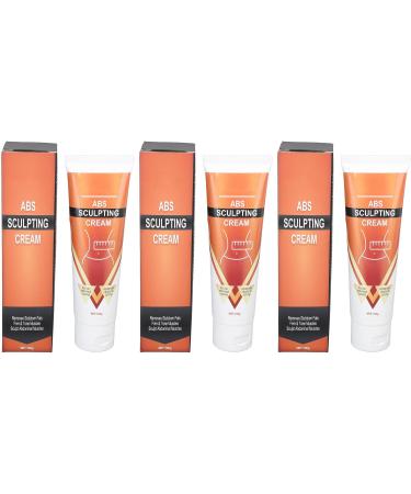 3pcs Abdominal Muscle Firming Cream Cellulite Removal Fat Burner for Abs Muscle Shaping Pre Workout Boost Improve Skin Texture Convenient to Use Men Fitness Essential - Buy Online on GoSupps.com