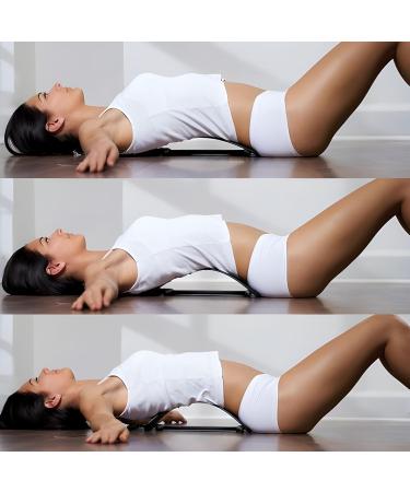 Retoo Back Extensor Device | Pain Relief & Stretcher for Lower & Upper Lumbar Spine | Back Trainer - Blue - Buy Online on GoSupps.com
