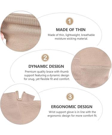 Buy EXCEART Compression Wrist Gloves for Tendonitis & Arthritis - Fingerless Pressure Support & Protection - Buy Online on GoSupps.com