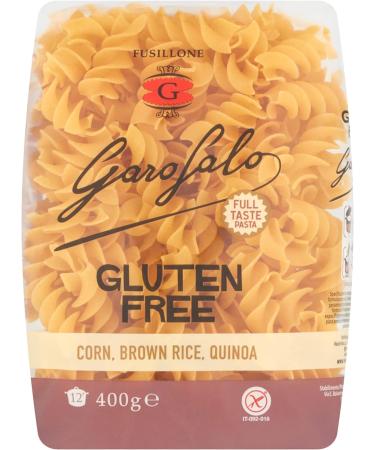 Garofalo Gluten Free Spaghetti Pasta 400g & Gluten Free Fusilloni 400g 400 g (Pack of 1) + Gluten Free Fusilloni 400g - Buy Online on GoSupps.com