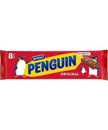 McVitie's Penguin Original Milk Chocolate Cookies - 8 Chocolate Cookies (Pack of 1) - Buy Online on GoSupps.com