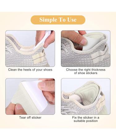 12-Piece Heel Cushion Pads for Shoes | Heel Protectors & Adjustments | Comfort for Large Shoes & Heels - Buy Online on GoSupps.com