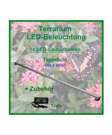 AQUARIUM PL DERHAUSEN Rainforest Terra 1X LED lighting 30cm light bar tropical plant light LED 30 cm