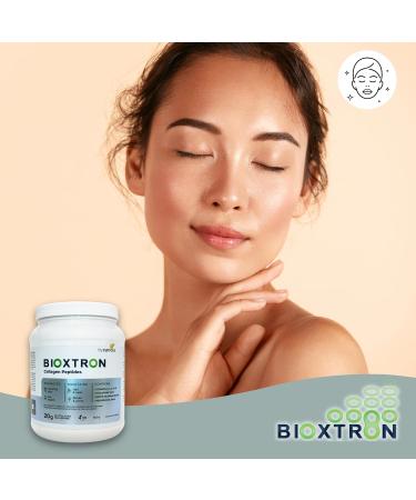 Bioxtron Collagen Peptides Powder - Unflavored Type I Bovine with Stem Cell Renewal for Hair Nail Skin Gut Bone & Joint Health Support - Hyaluronic Acid Protein Biotin - 600g (30 Servings) 1.31 Pound (Pack of 1) - Buy Online on GoSupps.com