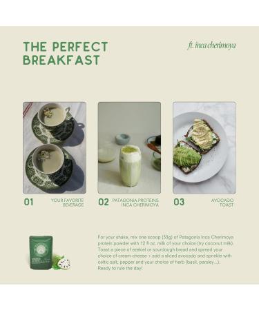 Vegan Protein from Patagonia | Inca Cherimoya | 25g Protein Non-GMO Sugar-Free Gluten-Free | 1 Serving Pack - Buy Online on GoSupps.com
