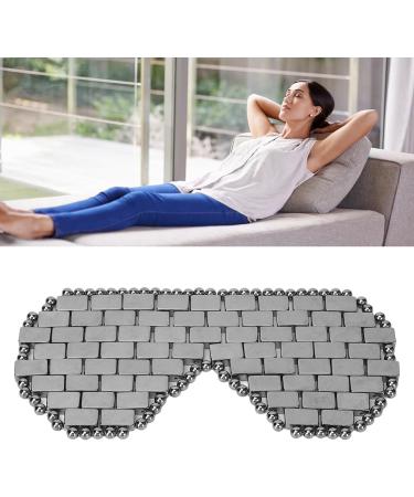 Eye Massage Device - Portable Hot & Cold Eye Treatment Massager for Tension Relief & Relaxation - Terahertz Sleeping Eye Cover & Stone Cooling Mask - Buy Online on GoSupps.com