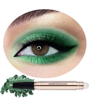 Bright Green Eyeshadow Stick Cream Glitter Smooth Shimmer Primer Dark Palette Liquid Matte Single Eyeshadow Pencil  Hypoallergenic Waterproof Long Lasting Eye Shadow Highlighter Stick Eyeliner Pen  (Bright Green Shimmer ... - Buy Online on GoSupps.com