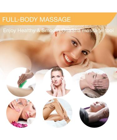 Premium Rose Quartz Gua Sha Tool | Natural Jade Facial Massage Stone for Anti-Aging | Heart Shape Skincare Tool - Buy Online on GoSupps.com