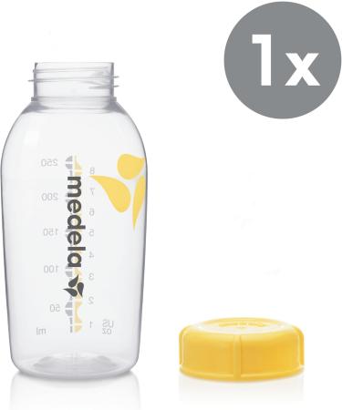 Medela Storage Bottle 250mL Made Without BPA Safe for Dishwashers and Microwaves 1 count (Pack of 1) Milk Bottle - Buy Online on GoSupps.com