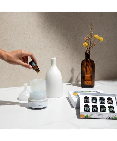 Cliganic Organic Frankincense Essential Oil - Boswellia Serrata 100% Pure Natural Undiluted for Aromatherapy | Non-GMO Verified - Buy Online on GoSupps.com