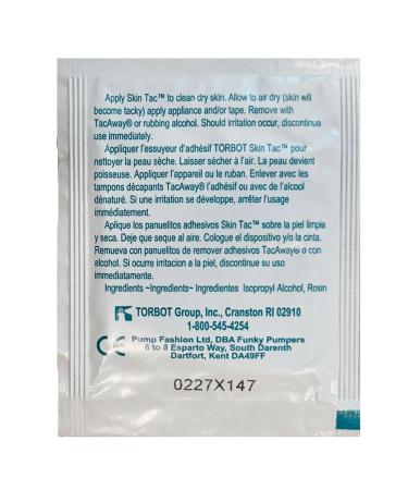 Skin-Tac Adhesive Barrier Wipes - 10 Pack | Ideal for Secure Adhesion | International Shipping Available - Buy Online on GoSupps.com