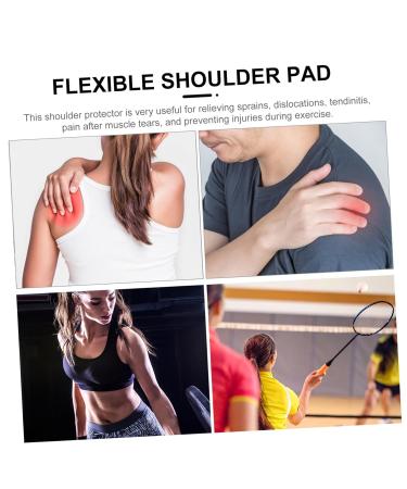 Buy Multipurpose Shoulder Pads - Breathable Shoulder Protector Waistcoat Brace - Charcoal Fibre - International Shipping Available - Buy Online on GoSupps.com