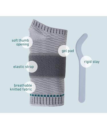 Beige Left Wrist Support - Stabilizes & Relieves Pain | Size 2 for Everyday Comfort - Buy Online on GoSupps.com