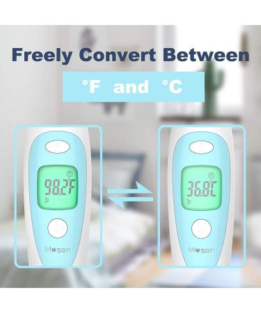 Mosen Baby Thermometer - 4-in-1 Infrared Fever Thermometer for Kids & Adults - Buy Online on GoSupps.com