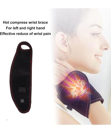 ZLXHDL Heated Wrist Brace - Electric 3 Speed Adjustable Hot Compress for Optimal Wrist Warmth & Comfort - Buy Online on GoSupps.com