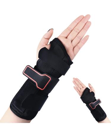 Medibot Wrist Support Brace- Optimal Comfort and Stability for Pain Relief Perfect for Sports Typing and Daily Activities. Wrist Splint for Hand and Tendonitis Arthritis Pain Relief for Men and Women Wrist Braces For Night or Day Time(Left Hand - Medium) 