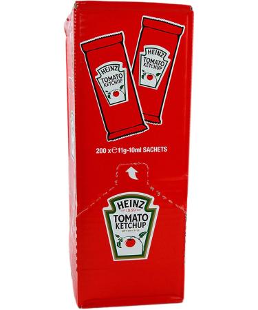 Heinz Pack of 200 x 11g sachets. Ideal for patties paninis amburgers and sandwiches. - Buy Online on GoSupps.com