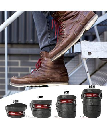 Wrneaoch 4-Layer Adjustable Shoe Inserts | 9cm Height Insoles for Men & Women | Air-Padded Comfort for All Shoe Types - Buy Online on GoSupps.com