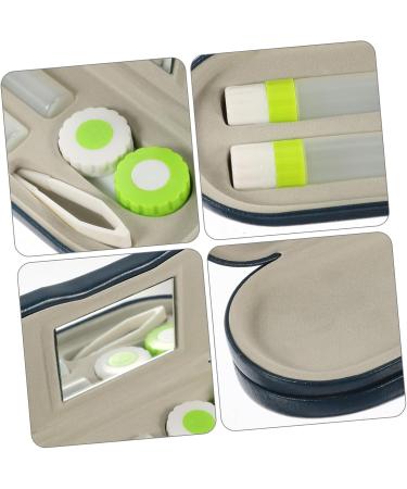 Buy Healvian Halter 2-in-1 Glasses & Contact Lens Case - Portable Travel Set with Mirror Tweezers & Solution Bottle | International Shipping Available - Buy Online on GoSupps.com