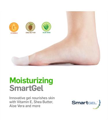 NatraCure Gel Toe Cap & Finger Protector 6 Pack - Small/Medium | Corns, Blisters, Hammer Toes, Ingrown Nails Relief - Buy Online on GoSupps.com