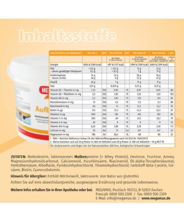 Megamax Banana Protein Powder 3 kg - High-Caloric Weight Gain Shake for Muscle Mass & Strengthening - Buy Online on GoSupps.com