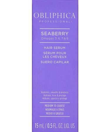 Obliphica Seaberry Travel Kit - Medium to Coarse Hair Care Essentials for On-the-Go - Buy Online on GoSupps.com
