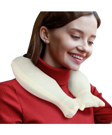 Aibyk's neck heat bottle soft plush water bag-PVC heat bottle with a cute fleece coating for hot and cold compress for neck and shoulders