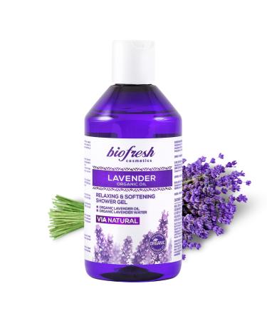 Gel douche relaxant et adoucissant l'huile de lavande bio Lavande 300 ml