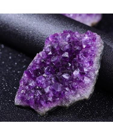 Natural Amethyst Cluster Small Ornaments Home Decoration Rough Stone Crystal Block Cluster Full of Texture - Buy Online on GoSupps.com