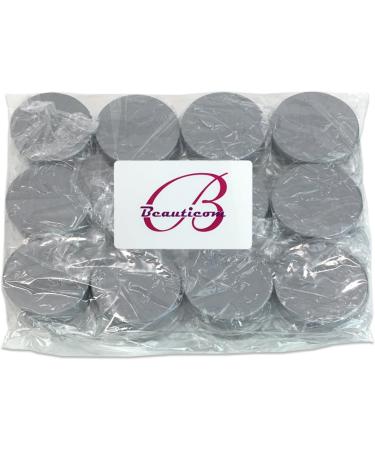 Beauticom 12 Pack 20G/20ML Clear Round Jars with Gray Lids - Ideal for Herbs Spices Loose Leaf Teas & Coffee - BPA Free | International Shipping Available - Buy Online on GoSupps.com