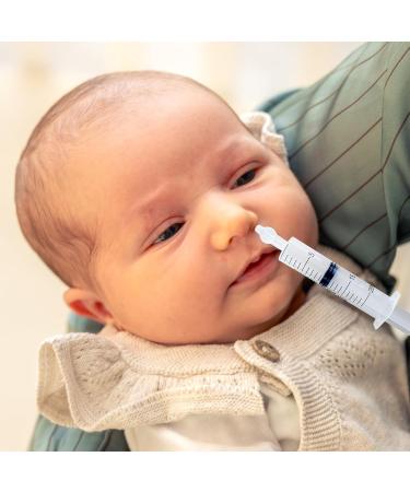 Deepdeem Nasal Irrigator Syringe Sinus & Allergy Relief with Gentle Nasal Irrigation for Congestion Portable Home & Travel Use Includes 10 Saline Flush Packets BPA-Free & Easy to Clean 20ml - Buy Online on GoSupps.com