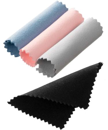 200 Double-Sided Jewelry Cleaning Cloths for Gold, Silver, Platinum - Watch, Coins, Glasses - Buy Online on GoSupps.com