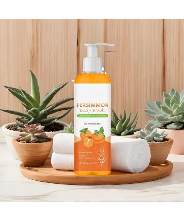  G n rique Persimmon Body Wash Natural Deodorizing Soap 120 ml Skin Cleanser Persimmon Smelly Feet Deodorizer Cleansing Lotion Strong Odor Control for Men and Women - Buy Online on GoSupps.com
