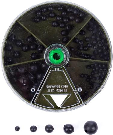 Zite Fishing Rubber Beads Fishing Assortment - 100 Pieces Stopper Beads Set - Line Stopper Rubber Stopper 2-8mm - Buy Online on GoSupps.com