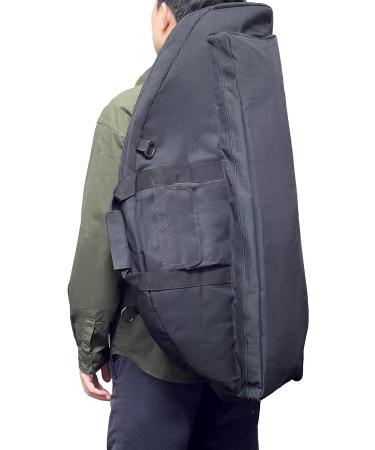 TaktZeit Tactical Compound Bow Case | Soft Bow Case for Hunting | 36/44 Inch | Adjustable Shoulder Strap | Black Small - Buy Online on GoSupps.com