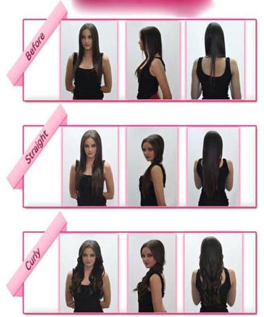 S-noilite 23 Dark Blonde Mix Bleach Blonde Clip In Hair Extensions - 8pcs Full Head Set | Sexy Lady Fashion Choice in 60 Colors - Buy Online on GoSupps.com