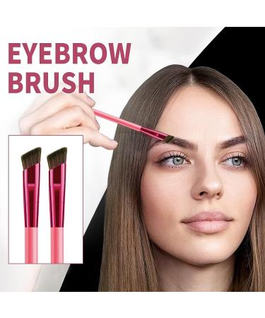 4D Eyebrow Brush Set with Concealer Contour Professional Angled Brow Stamp - Multi Functional Eye Brow Makeup Kit - Buy Online on GoSupps.com