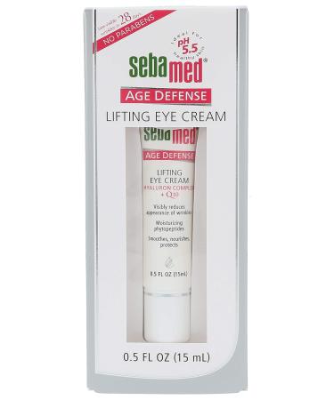 Sebamed Anti-Aging Q10 Lifting Eye Cream 15ml - PH 5.5 for Sensitive Skin | 32% Wrinkle Reduction in 28 Days | Trusted German Brand - Buy Online on GoSupps.com
