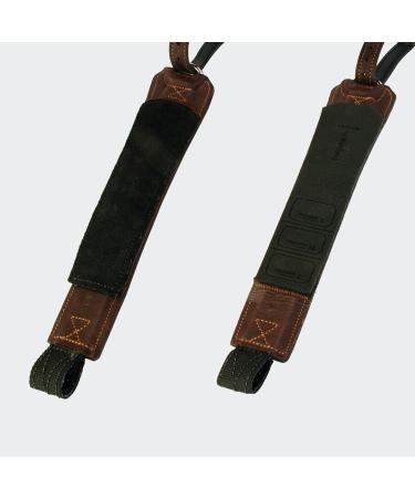 Freejump Pro Grip Stirrup Leathers - Black: Medium - Buy Online on GoSupps.com
