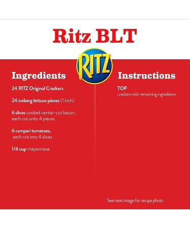 RITZ Original Crackers Family Size - 3 Boxes | Delicious Snack for the Whole Family - Buy Online on GoSupps.com