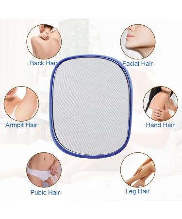 Crystal Hair Eraser Stone - Painless Hair Remover Exfoliator Tool (Blue) - Buy Online on GoSupps.com