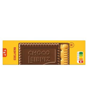 Leibniz Choco Edelherb 12 Pack - Crispy Dark Chocolate Butter Biscuits (12 x 125g) - Buy Internationally - Buy Online on GoSupps.com