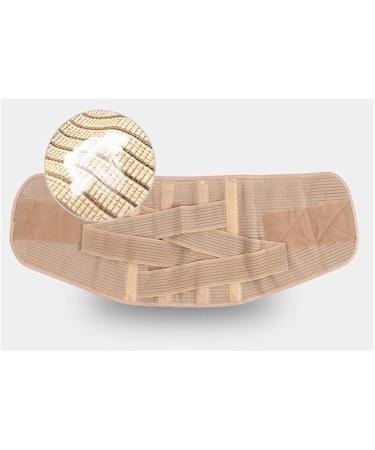Samnuerly Beige Lumbar Belt - Sexy Slimming Waist Trainer & Back Support | Fitness Corset Body Shaper (Size L) - Buy Online on GoSupps.com