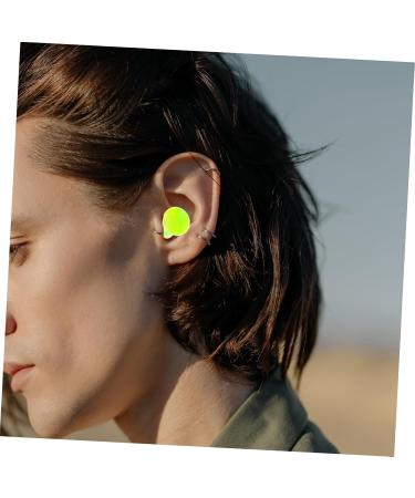 FOMIYES Green Earbuds for Snoring | Noise-Cancelling Sleep Plugs | Comfortable & Soft for Travel | 2 Pairs - Buy Online on GoSupps.com