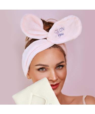 Microfiber Makeup Remover Cloth Glove - Water Activated with Hair Band | Eco-Friendly Makeup Removal - Buy Online on GoSupps.com