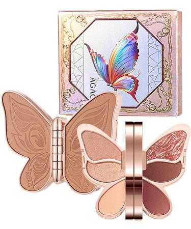 6 Shades Eyeshadow Palette Makeup | Professional Nudes Warm Natural Eye Shadows Highly Pigmented Matte Glitter Long Lasting Eye Shadow Pallet Chocolate Mousse Color - Buy Online on GoSupps.com