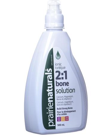 Prairie Naturals Liquid ionic bone solution 2:1 500 Milliliter - Buy Online on GoSupps.com