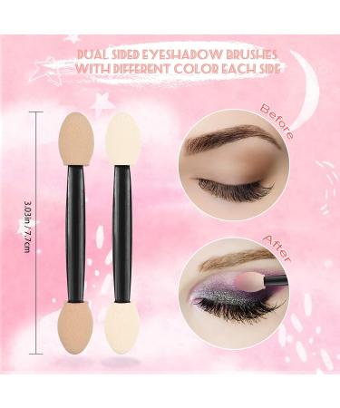FENGCHUANG 100 Pieces Eyeshadow Brushes Sponge Eyeshadow Applicators Disposable Eye Shadow Brush Eyeshadow Sponge Brush Eye Makeup Brushes Makeup Tools for All Women - Buy Online on GoSupps.com
