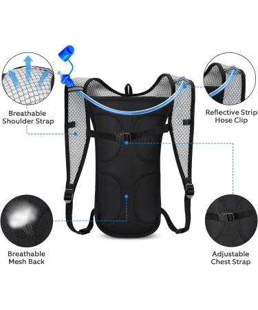 Buy Giemit 2L Drinking Bag with Bubble - Ideal Bike Running & Hiking Backpack | Water Bag with Drinking System for Men & Women - International Shipping Available - Buy Online on GoSupps.com